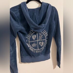 JUICY COUTURE ZIP UP HOODIE